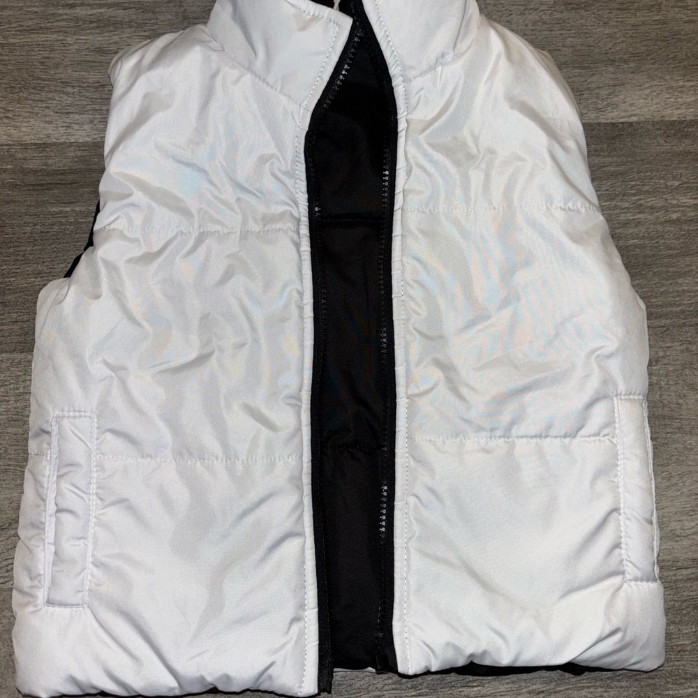 White Puffer Vest